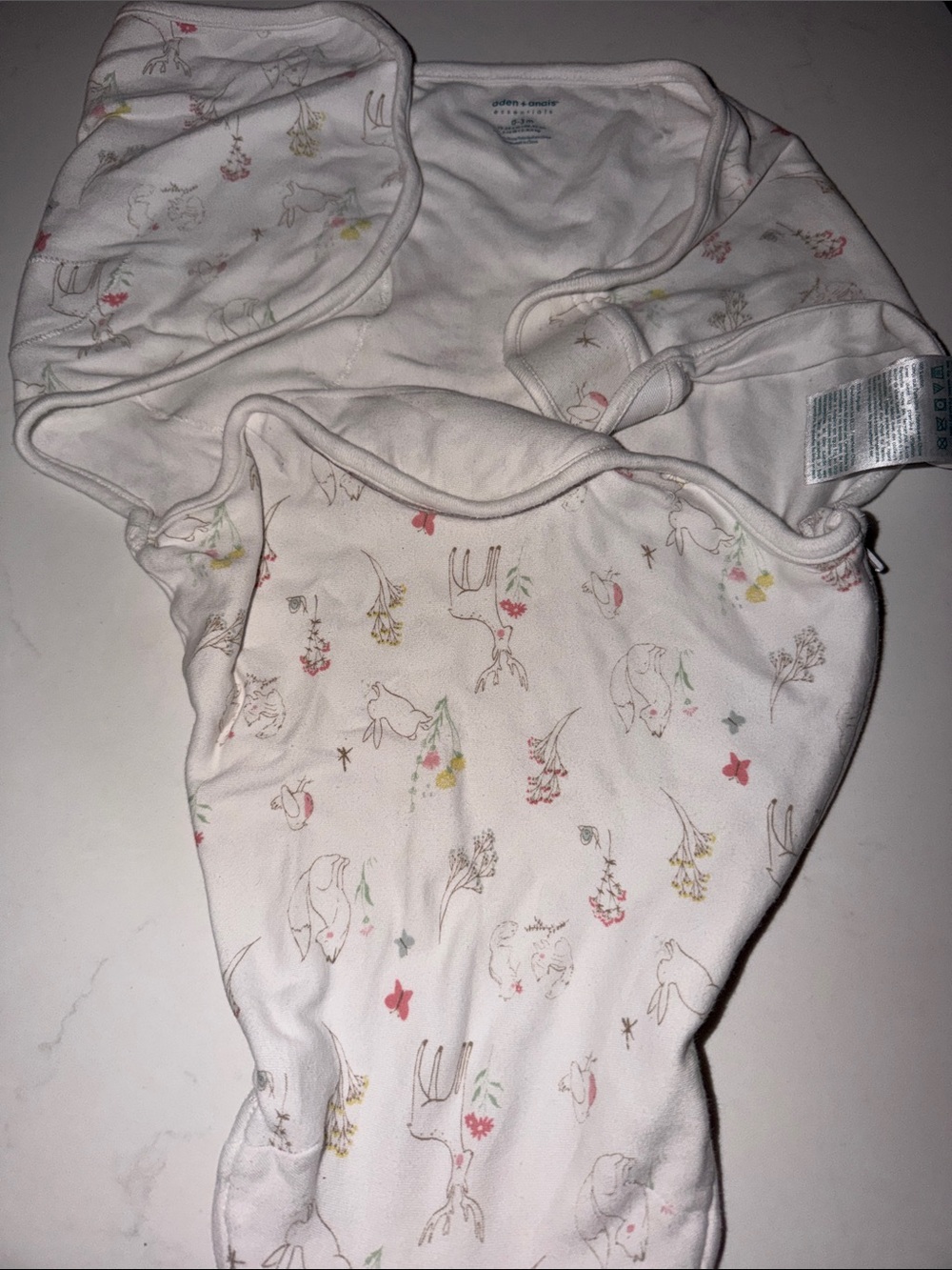 Infant aden + anais Essentials Easy Swaddle Wrap Baby0-3 months